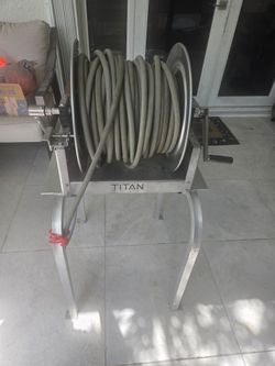 Titan pressure washing reel