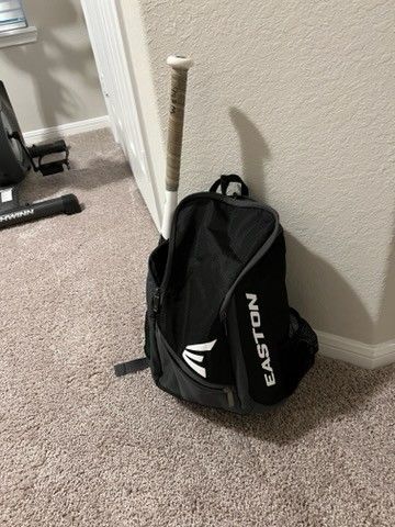 Easton Bag And Bat And Rawlings Helmet Rawling Batting Gloves (Junior Left Handed)