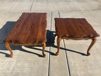 Beautiful wood tables