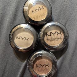 Brand new sealed, gorgeous NYX eyeshadow pot makeup lot