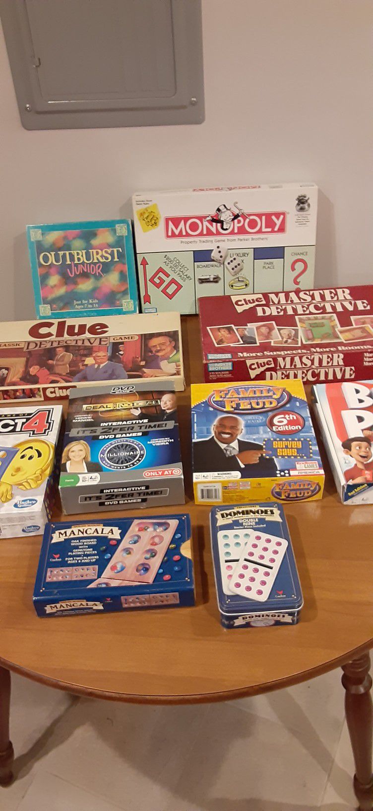 Older And Newer Board Games Lot