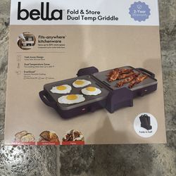 Bella Fold And Store Griddle-BRAND NEW!