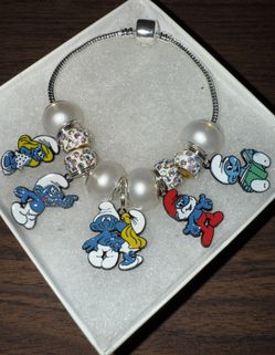 Smurf Charm Bracelet 