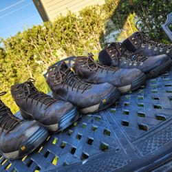 Steel & Composite Toe work boots, Size 10