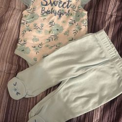 Baby Girl Cloth 0-3 M