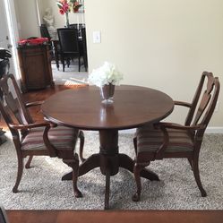 Dining Table And 2 Chairs.   $135.