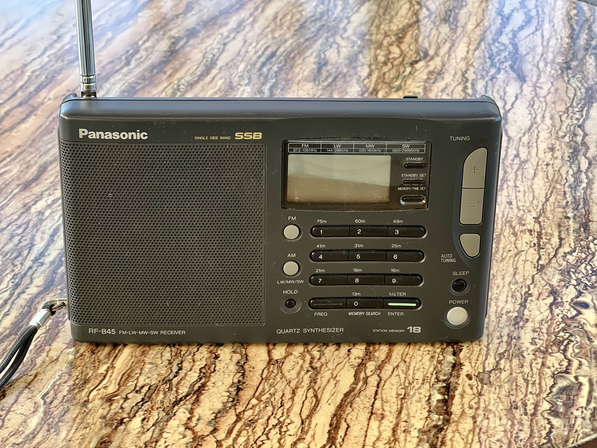Panasonic Receiver. Model RF–B45