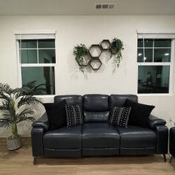 Reclining Sofa Leather  (2)