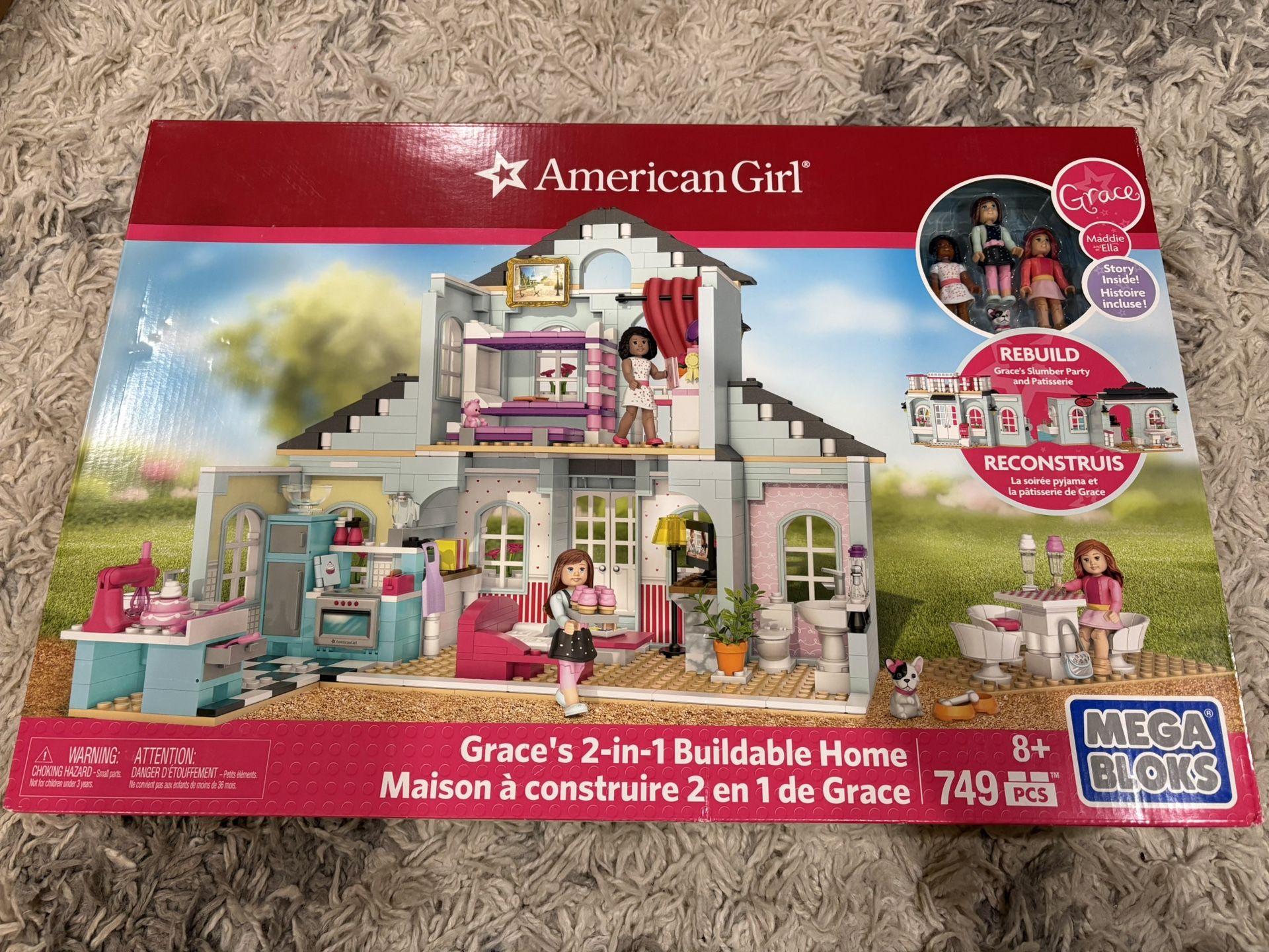 American Girl Mega Bloks Grace’s 2-in-1 Buildable Home