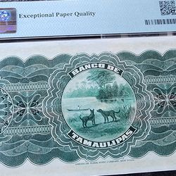 1902 Mexico note graded 65