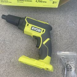 RYOBI ONE+ 18V Cordless Brushless Drywall Screw Gun (Tool Only)