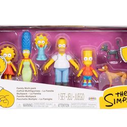 Disney The Simpsons Action Figures Family Multi-Pack 2.5” Scale Figures