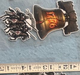 2 vinyl stickers /decals