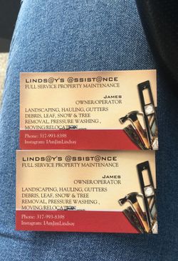 Lawn maintenance/hauling