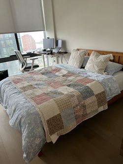 Nectar Queen Mattress and Wayfair  Bed Frame
