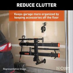 NEW Curt Hitch Wall Mount - 2-1/2"  - 45071 - Organize Garage