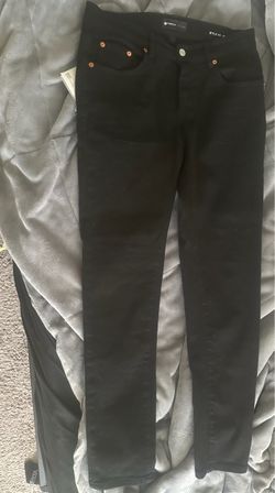 Purple Brand Black Skinny Jeans