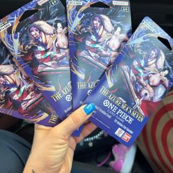 4 One Piece The Azure Sea's Seven blister packs