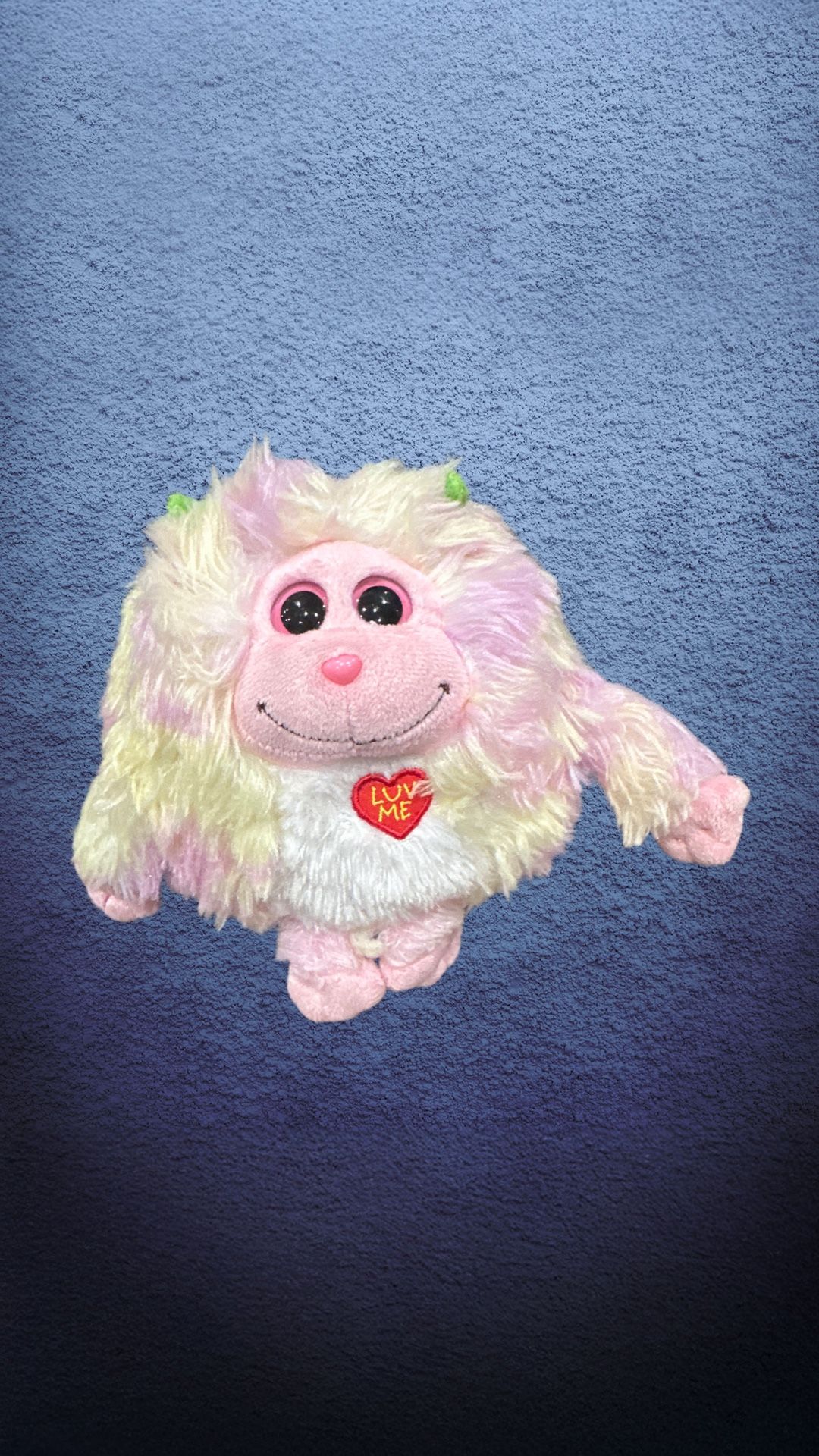 TY Lola Monstal “luv me” plush ty die stuffed animal 7 “