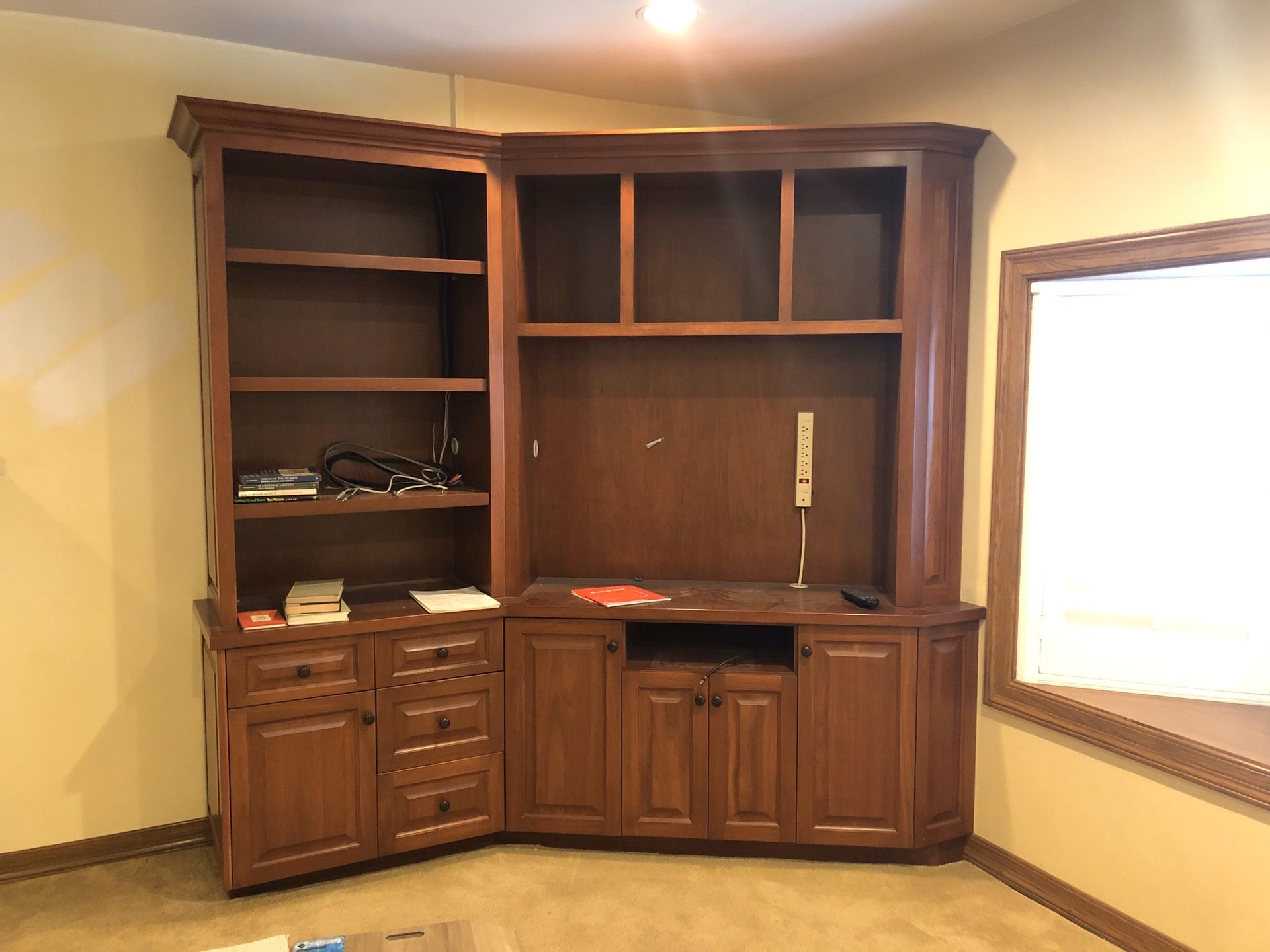 Solid Cherry Custom Cabinets