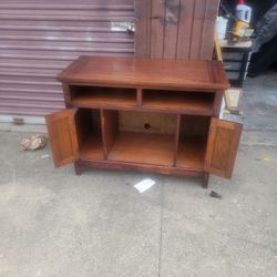Nicely Designed Wood Cabinet 