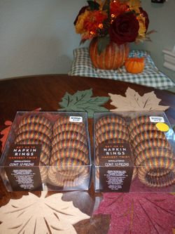 Napkin Rings Harvest Twist