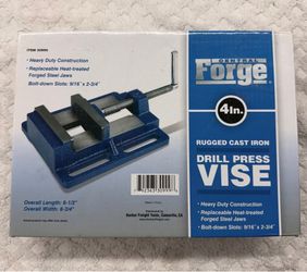 Drill press vise 4” Central Forge
