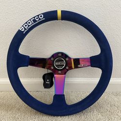 350mm Sparco Steering Wheel 