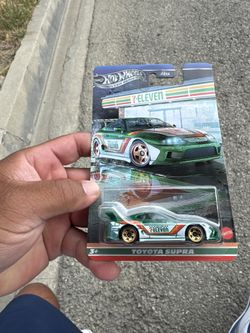 Hot Wheels 7 Eleven Supra Custom Wheel Swapped