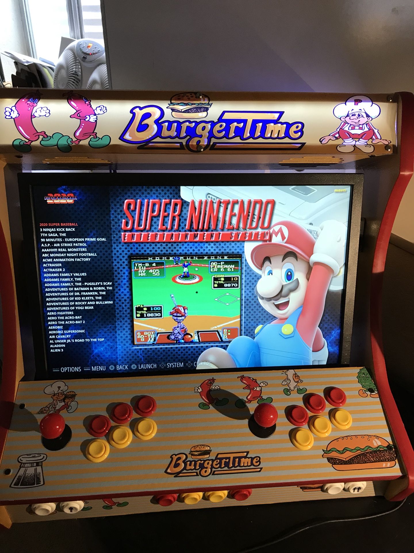 BurgerTime Bartop Arcade