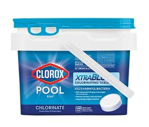 Clorox xtrablue pool tabs