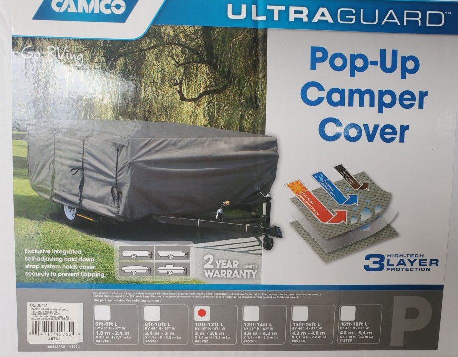 Camco Pop-Up Camper Cover Unused for Sale in Miami, FL OfferUp