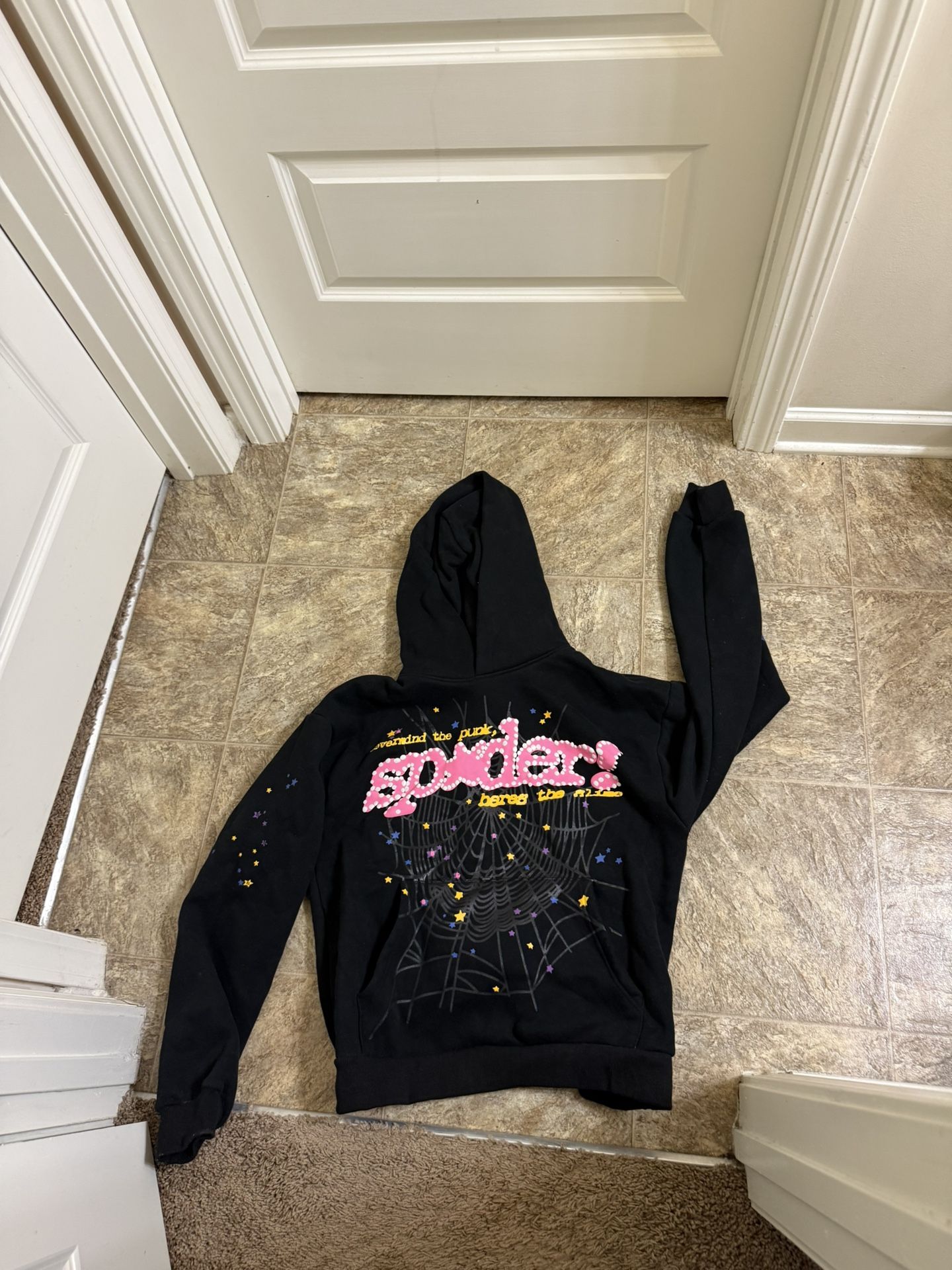 Black Spider Hoodie Size Men’s Medium