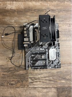 Intel i5 11400F Asus B560 16 GB DDR4 3200 RAM RGB Cooler Combo