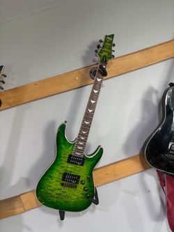 Schecter Omen Extreme 6 - Beautiful green Electric Guitar