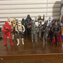 Star Wars Black Series Figure Lot