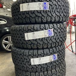 (4) LT31570R17 BFGOODRICH ALL TERRAIN KO2s *$1000 FOR ALL 4✅🔥*