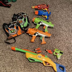 Nerf Dart Tag + 4 More Guns With Darts