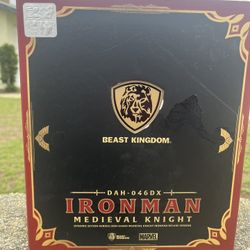 Iron Man Midieval Knight Statue(collectible) w/ Certificate Of Authenticity! 