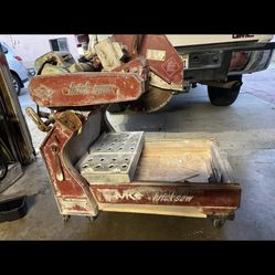 Paver Saw 14” blade and good Condition 