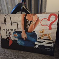 Glamour Canvas Print