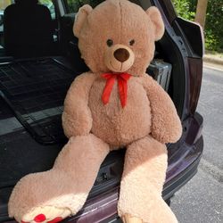 Large Bear Great For Children Or Gift Lover Nice Condition Plush Address In Description 