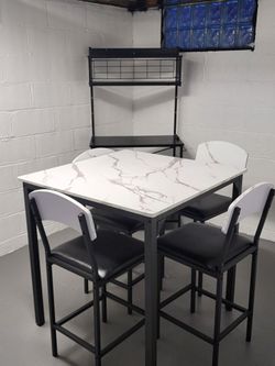 5 Piece Counter Height Dining Set