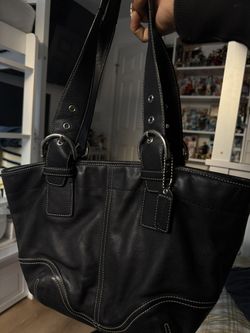 Vintage Coach Soho Buckle Shoulder Bag