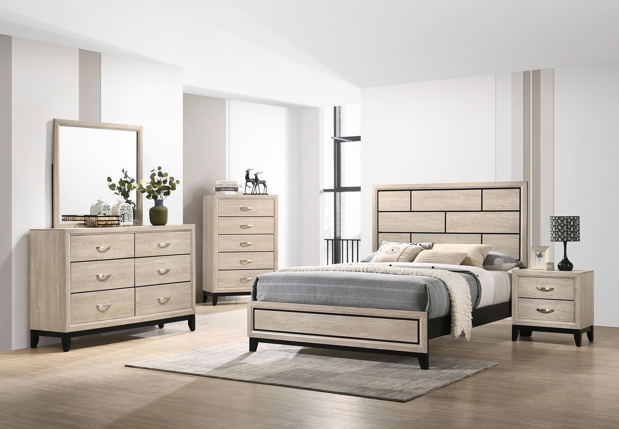 4pc Queen Bedroom Set