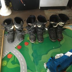 Three Pairs Riding Boots