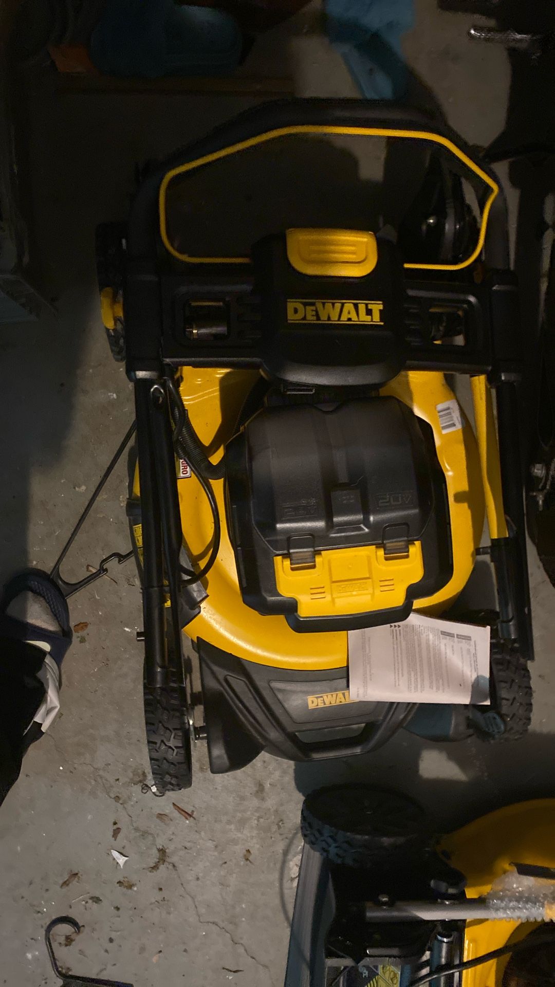 Electric Mower Dewalt