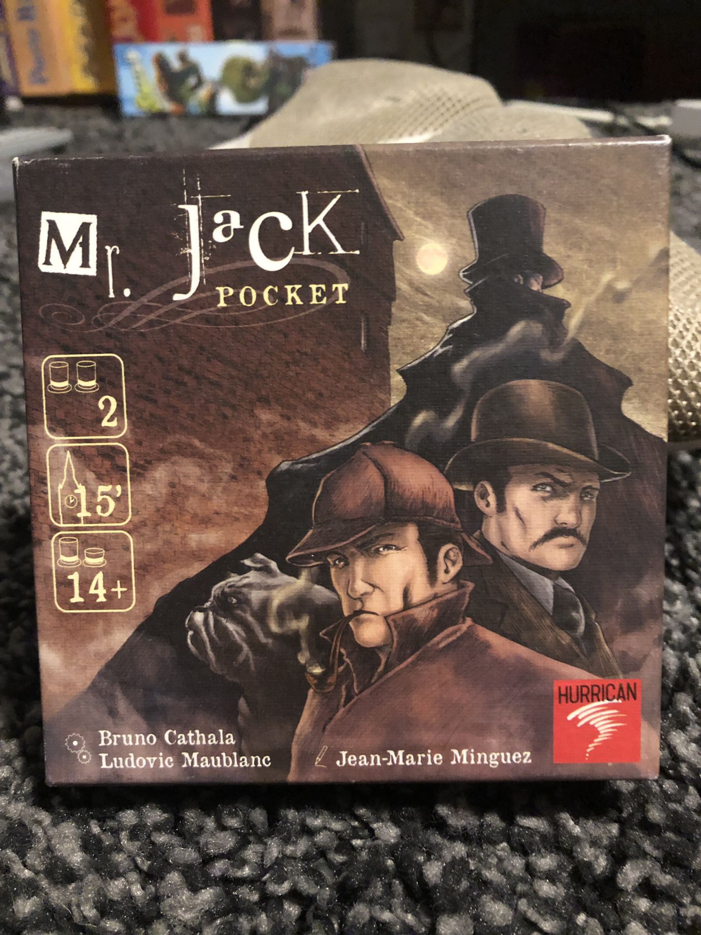 Mr jack pocket board game missing pieces