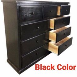 Dresser Pinewood Black New $429