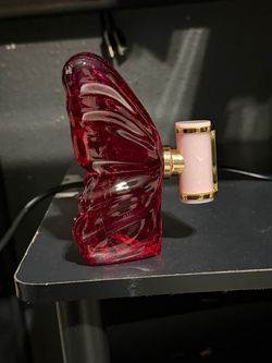 Butterfly-Shaped Glass Perfume Bottle